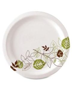 Dixie Paper Plates, 8 1/8in Diameter, Pathways, Carton Of 500