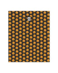 TF Publishing Monthly Planner, 8in x 6-1/2in, Cheeseburger, January to December 2022