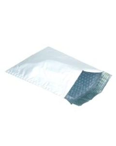 Office Depot Brand Bubble-Lined Poly Mailers, 8 1/2in x 14 1/2in, White, Box Of 25