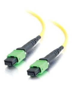 C2G-50m MTP 9/125 OS1 Singlemode LSZH PVC Fiber Optic Assembly Ribbon Cable - Yellow - 50m MTP 9/125 OS1 Single-Mode Fiber Optic Assembly Ribbon Cable LSZH - Yellow - 164ft