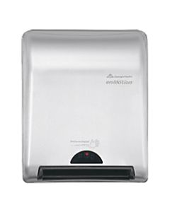 GP PRO enMotion 8in Recessed Automated Touchless Paper Towel Dispenser, Silver