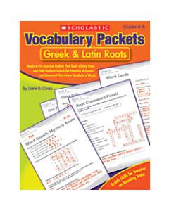 Scholastic Vocabulary Packets