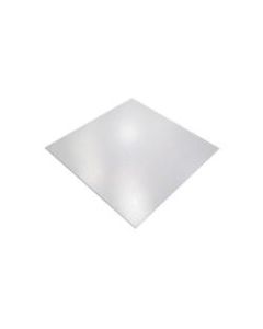 Floortex Cleartex XXL Ultmat Polycarbonate Chair Mat For Hard Floors/Low-Pile Carpet, 60in x 60in, Clear