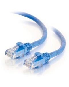 C2G 2ft Cat6 Ethernet Cable - Snaglass Unshielded (UTP) - Blue - Cat6 for Network Device - RJ-45 Male - RJ-45 Male - 2ft - Blue