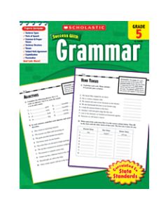 Scholastic Success With: Grammar Workbook, Grade 5