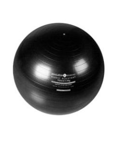 Stansport Premium Grade Burst Resistant Exercise Ball, Black