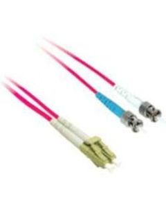C2G-10m LC-ST 50/125 OM2 Duplex Multimode Fiber Optic Cable (Plenum-Rated) - Red - Fiber Optic for Network Device - LC Male - ST Male - 50/125 - Duplex Multimode - OM2 - Plenum-Rated - 10m - Red