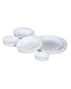 Office Depot Brand Plastic End Caps, 1 1/2in, White, Pack Of 100