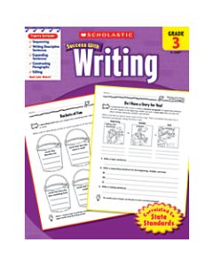 Scholastic Success With: Writing Workbook, Grade 3