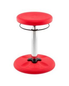Kore Kids Adjustable Wobble Chair, 15-1/2in to 21-1/2inH, Red