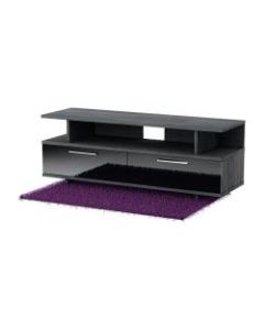 South Shore Reflekt TV Stand With Drawers For TVs Up To 60in, Gray Oak