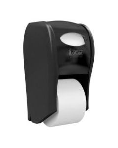 Solaris Paper LoCor Top-Down Wall-Mount Bath Tissue Dispenser, Black