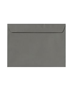 LUX Booklet 9in x 12in Envelopes, Gummed Seal, Smoke Gray, Pack Of 1,000