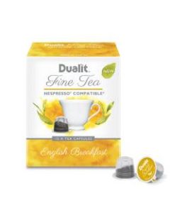 Dualit And Nespresso Compatible Fine Tea NX Capsules, English Breakfast, 2.2 Grams, Carton Of 75