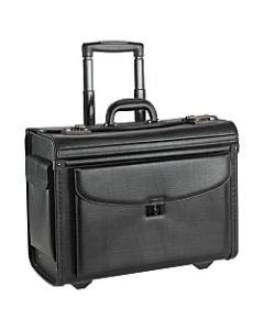 Lorell Rolling Laptop Catalog Case, Black