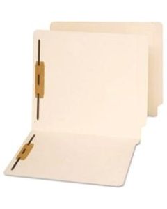 Universal Letter End Tab File Folder - 8 1/2in x 11in - 3/4in Expansion - 2 Fastener(s) - Manila - 50 / Box
