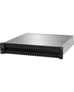 Lenovo ThinkSystem DE2000H Hybrid Storage Array - 24 x HDD Supported - 24 x SSD Supported - 2 x 12Gb/s SAS Controller - RAID Supported 0, 1, 3, 5, 6, 10 - 24 x Total Bays - 24 x 2.5in Bay - 10 Gigabit Ethernet - 2 USB Port(s)