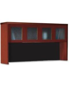 Mayline Aberdeen AHG72 Hutch - 39.1in x 72in x 15in - 4 x Door(s) - Durable - Cherry - Assembly Required
