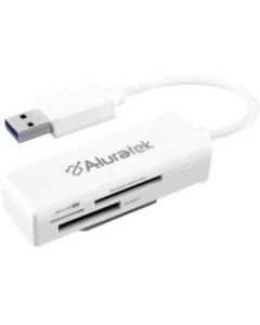 Aluratek AUCR300F Flash Reader - SD, microSD, miniSD - USB 3.0External