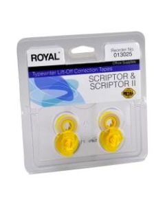 Royal Lift-Off Typewriter Correction Tapes, 013025, Pack Of 2