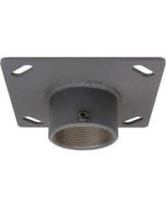 Premier Mounts 6in x 6in Ceiling Mounting Plate with 2in Coupling - Black