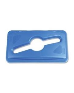 Rubbermaid Slim Jim Recycling Lid, Blue