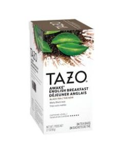 Tazo Awake Tea Bags, 8 Oz, Box Of 24