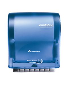 Georgia-Pacific enMotion Wall Mount Automated Touchless Towel Dispenser, Splash Blue