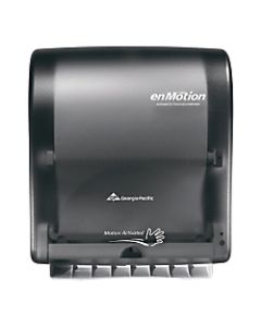 Georgia-Pacific enMotion Wall Mount Automated Touchless Towel Dispenser, Smoke