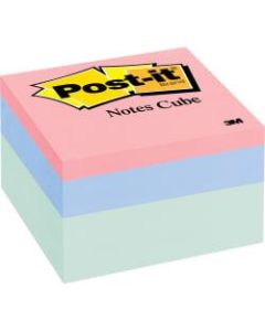 Post it Notes Memo Cubes, 3in x 3in, Seafoam Wave, Pack Of 1 Cube