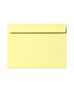 LUX Booklet 6in x 9in Envelopes, Gummed Seal, Lemonade Yellow, Pack Of 500