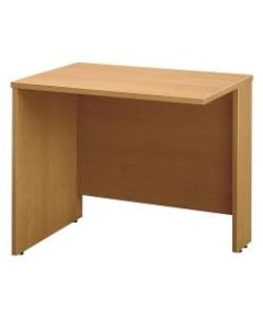 Bush Business Furniture Components Return Bridge, 36inW, Light Oak, Standard Delivery