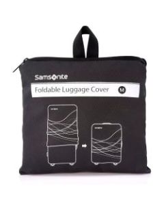 Samsonite Foldable Luggage Cover, 7 7/8inH x 7 1/8inW x 1 9/16inD, Black