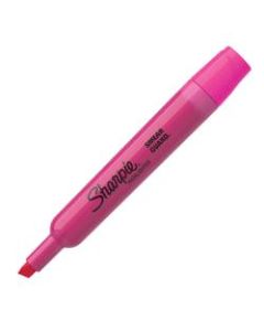 Sharpie Accent Highlighters, Fluorescent Pink, Pack Of 12