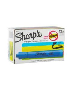 Sharpie Accent Highlighters, Turquoise Blue, Pack Of 12