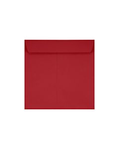 LUX Square Envelopes, 7 1/2in x 7 1/2in, Peel & Press Closure, Ruby Red, Pack Of 1,000