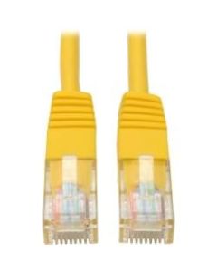 Tripp Lite 6ft Cat5e / Cat5 350MHz Molded Patch Cable RJ45 M/M Yellow 6ft - Category 5e - 6ft - 1 x RJ-45 Male Network - 1 x RJ-45 Network - Yellow