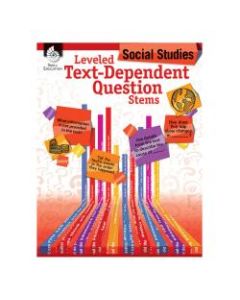 Shell Education Leveled Text-Dependent Question Stems: Social Studies