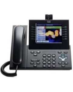 Cisco Slimline Handset for IP Phone - Corded - USB - Charcoal