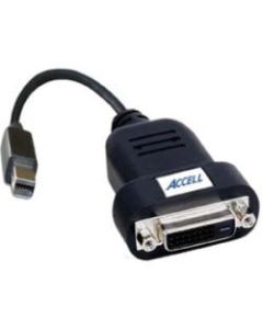 Accell UltraAV Mini DisplayPort to DVI-D Active Single-Link Adapter