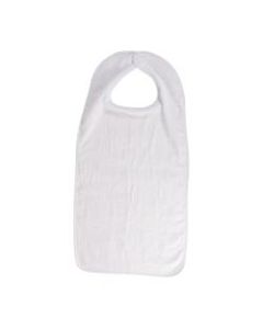 DMI Patient Clothing Protectors, 17 1/2in x 32in, White, Pack Of 12