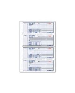 Rediform Receipt Money Collection Forms - 200 Sheet(s) - Book Bound - 2 PartCarbonless Copy - 7in x 2 3/4in Sheet Size - Assorted Sheet(s) - 1 Each