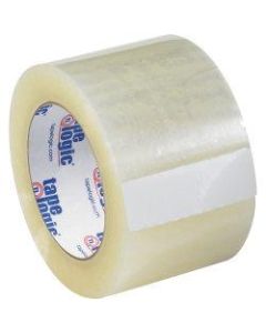 Tape Logic Quiet Carton-Sealing Tape, 3in Core, 2-Mil, 3in x 110 Yd., Clear, Pack Of 6