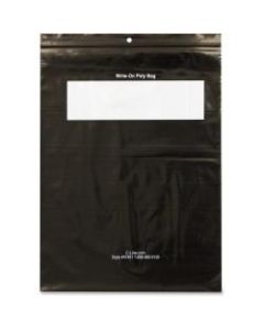 C-Line Write-On Reclosable Poly Bags For Tools, 9inW x 12inL, Black, Box Of 1,000