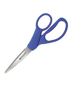 Westcott All-Purpose Preferred Scissors, 7in, Pointed, Blue