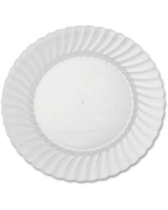 Classicware WNA Comet Plastic Dinnerware - 9in Diameter Plate - Polystyrene, Plastic - Disposable - Clear - 180 Piece(s) / Carton