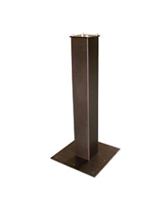 Mail Boss 27in Surface Mount Mailbox Post, 27inH x 4inW x 4inD, Bronze
