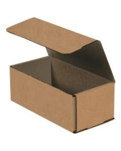 Office Depot Brand Corrugated Mailers, 10in x 4in x 2in, Kraft, Pack Of 50