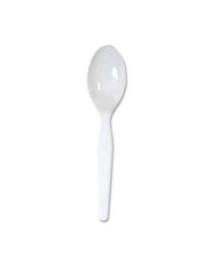 Dixie Heavy/Medium-Weight Spoons, White, Pack Of 1,000
