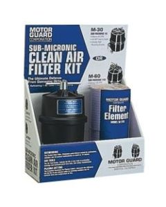 Compressed Air Filter Kit, 2 Elements/Mounting Hardware, 1/4(NPT), Sub-Micronic